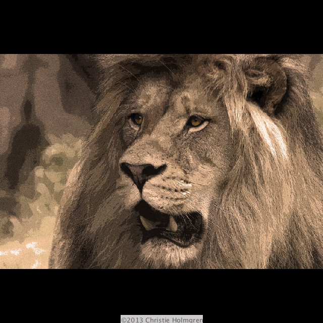 Lion<br/>Sepia